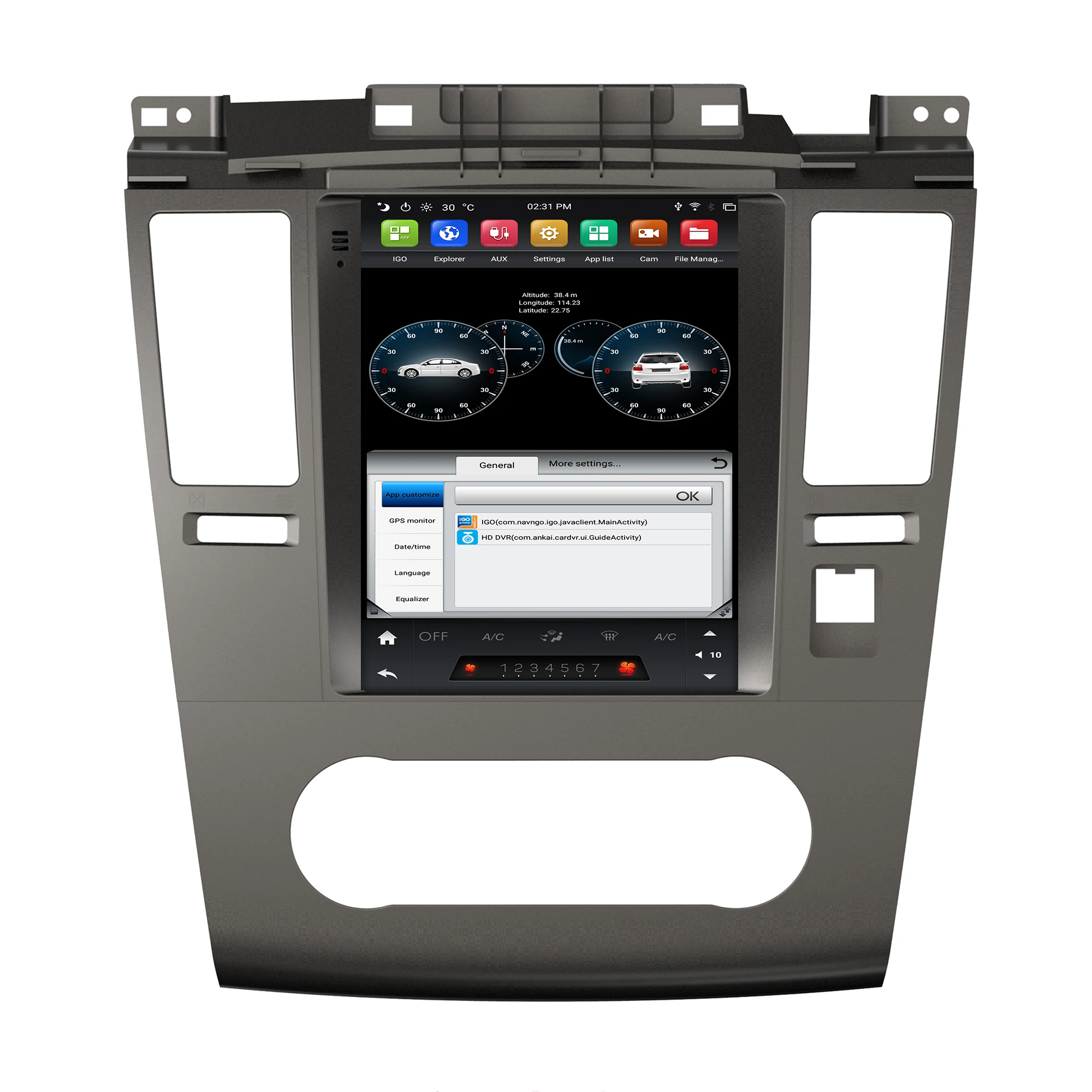

9.7" PX6 Tesla style Android Car Multimedia Play GPS navigation for Nissan TIIDA 2008-2011 radio audio wifi