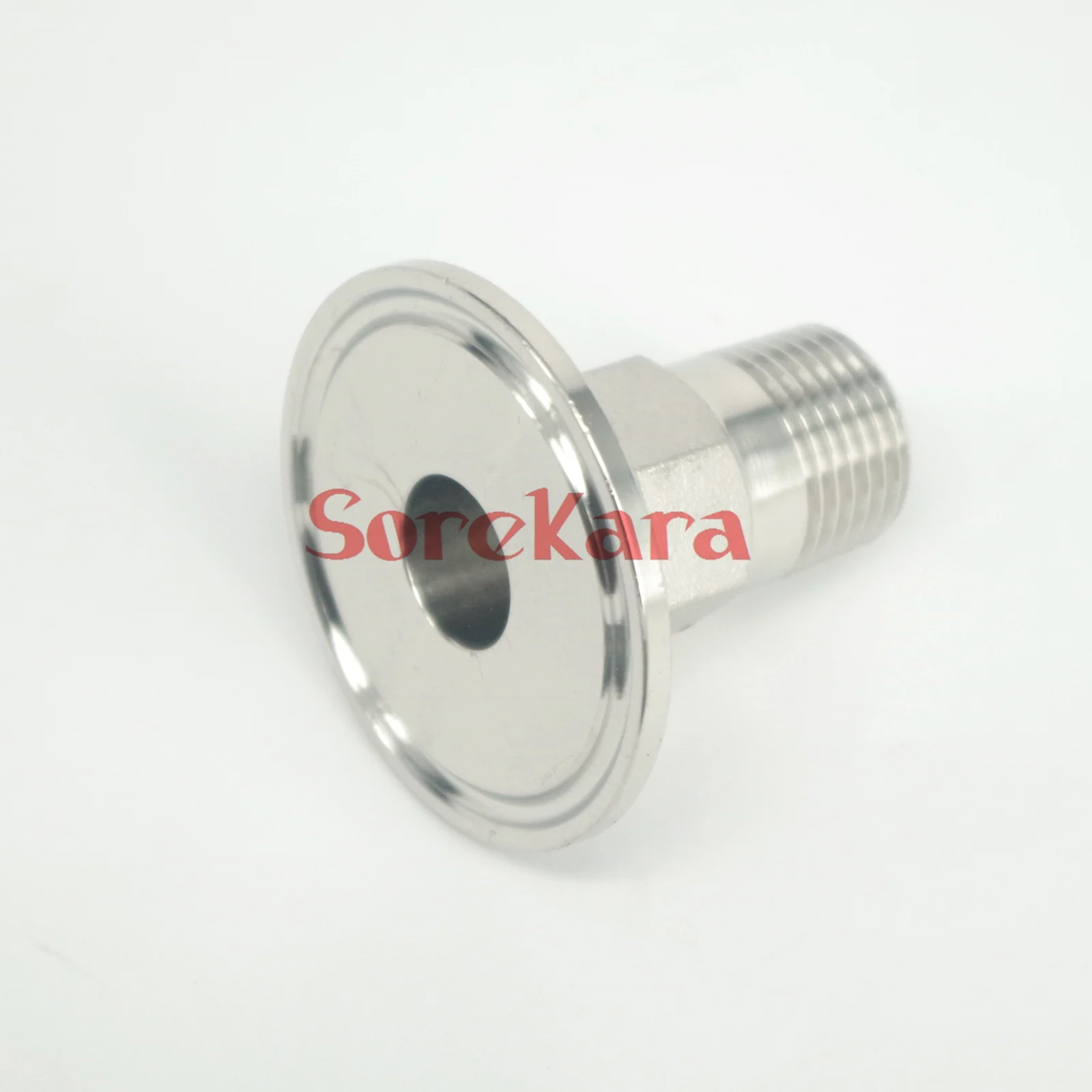Шестигранная гайка 1/2 &quotBSP Мужской x 1 5&quot Tri Зажим 304 фитинги из нержавеющей стали