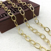 metal copper chain ring handmade chain wholesale suitable for diy making exquisite fashion jewelry accessories size 9x13 mm