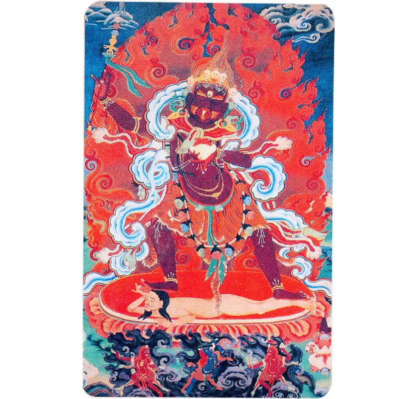 

Тибетская буддистская статуя Ekadzati Buddha Amulet карта Будды