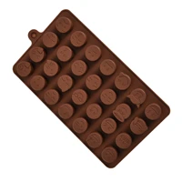 coffee chocolate mould cavity various smiling faces chocolate cake soap mold ice trays baking mould cake decorating wholesale
