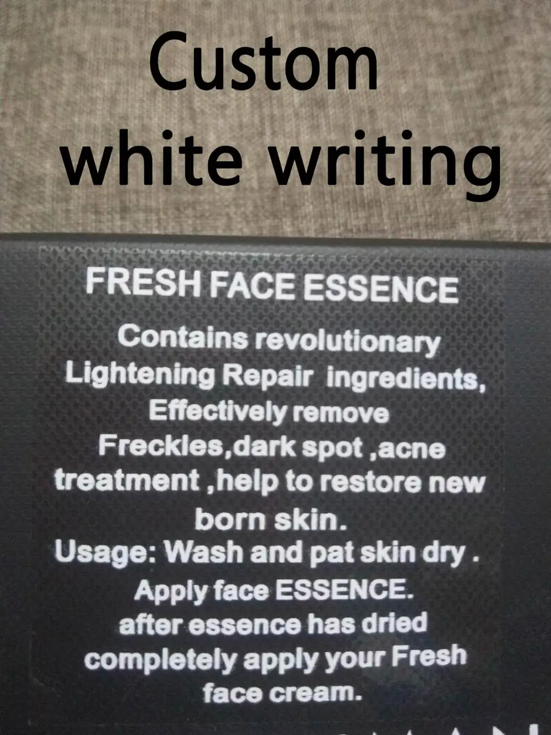 100 шт. белый прозрачный стикер для письма этикетка с логотипом утренних и