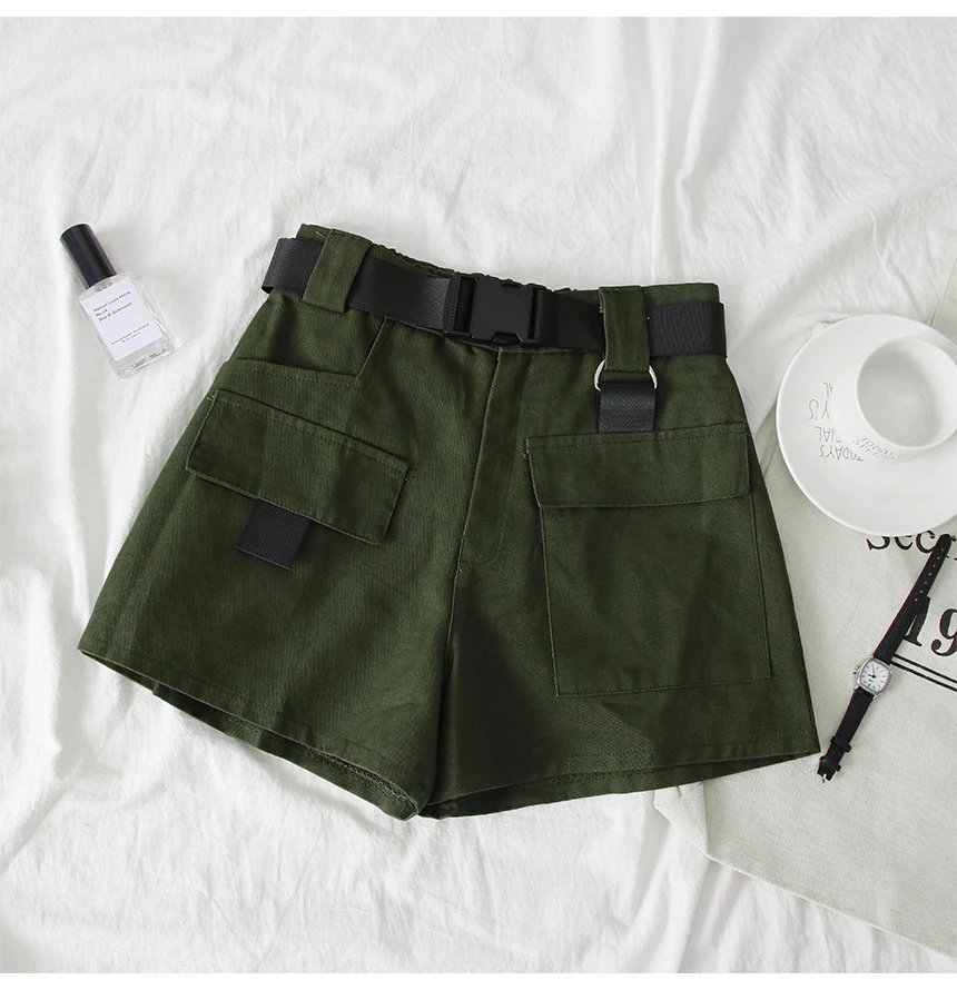 Повседневная юбка с высокой талией Комбинезоны женские свободные тонкие