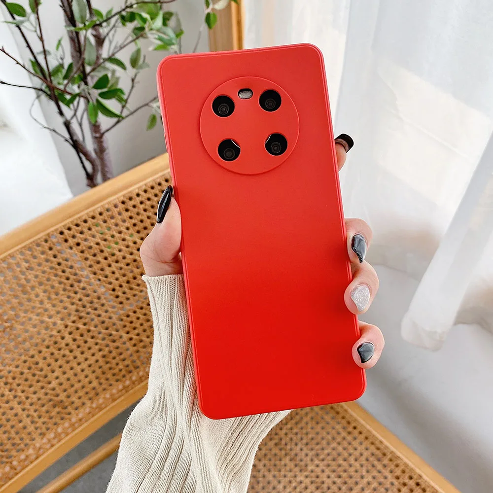 Gradient Matte Case For Huawei P40 P30 Mate 30 40 Pro Nova 7 8 Phone Honor V30 V20 V40 X10 9X Soft Cover | Мобильные телефоны и