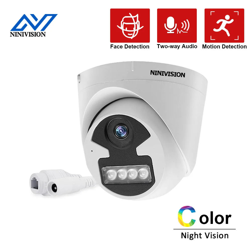 

Onvif HD 5 Мп IP POE камера купольная система видеонаблюдения с функцией распознавания лица для помещений Двусторонняя аудиосвязь умный дом IP-кам...