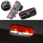 Для VW Golf 5 6 7 Passat B6 B7 Jetta MK5 MK6 MK7 CC EOS Touareg Tiguan Sharan Scirocco MAGOTAN светодиодный двери автомобиля Добро пожаловать светильник