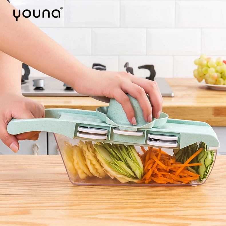 Многофункциональный кухонный овощной нож резак для моркови картофеля шинковки салата резак огурец измельчитель фрезерный станок картофеля Dicer