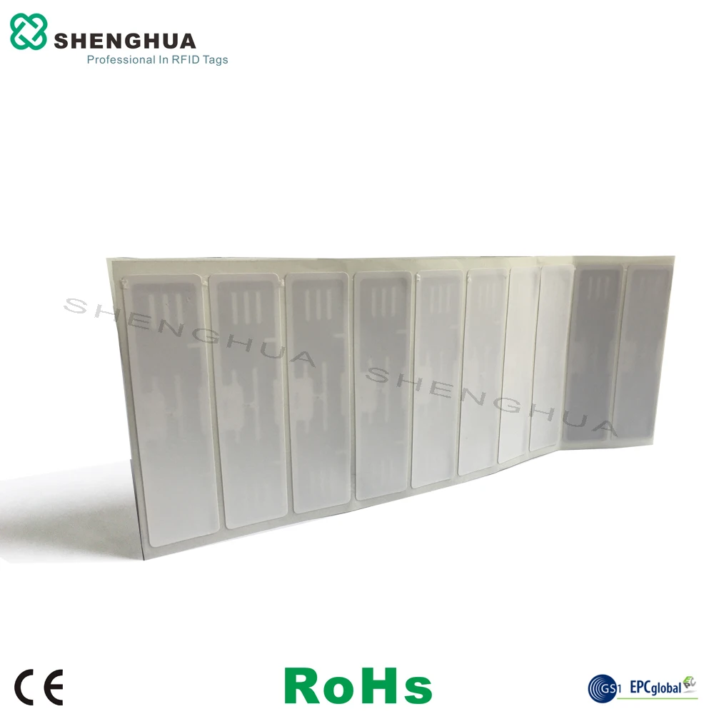 10 шт./упак. 915 МГц Смарт пустой UHF RFID клейкий метки этикетка Стикеры длинные чтение