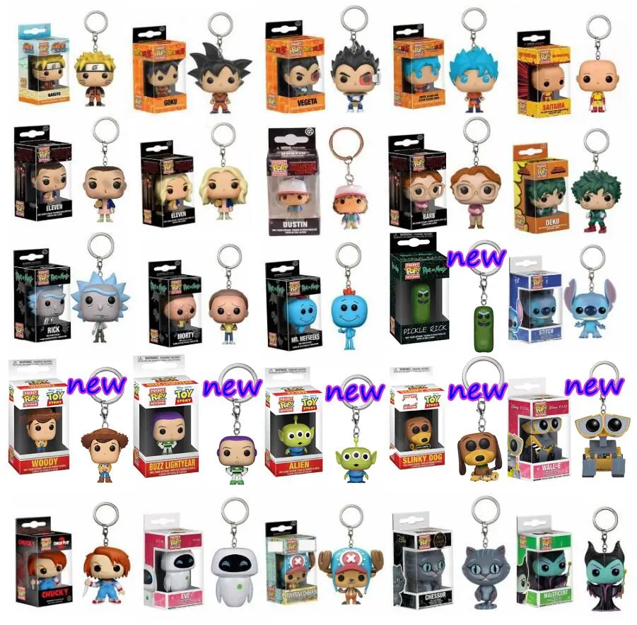 Funko Pop HP7 Харри Хедвиг Фокс брелок игрушки дисней Олаф Анна Эльза фигурка принцессы брелок Подвески Игрушки Южная парк Кенни