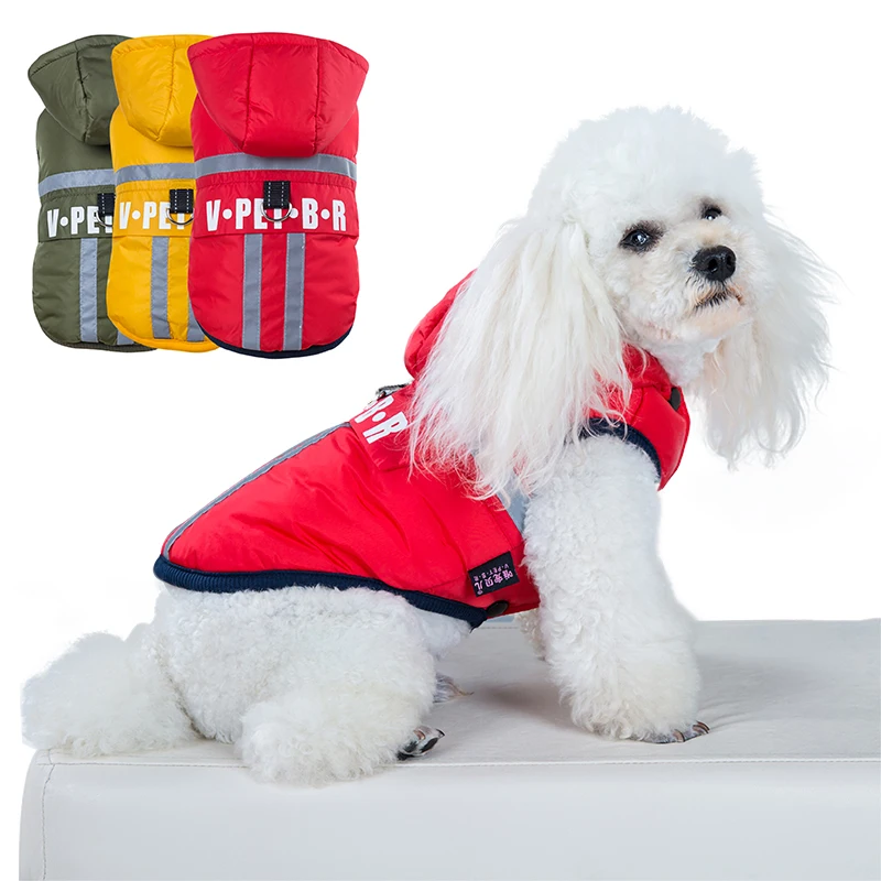 

Pet Dog Clothes Winter Jacket Reflective Clothes for Small Medium Puppy Clothing For Yorkies Warm Waterproof Dogs Coat Mascotas