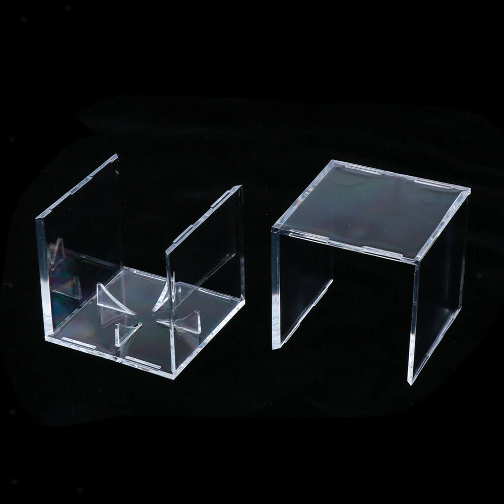 Прозрачный Акриловый чехол для теннисных мячей 80 мм коробка бейсбола дисплей