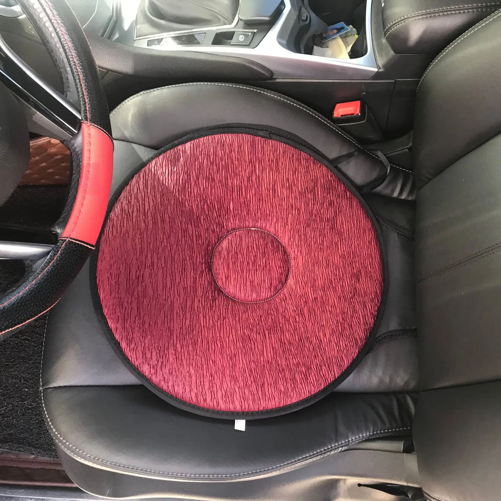 360 Swivel Seat Cushion Car Seat Aid Chair Seat Revolving Cushion Rotation Auto Memory Foam Pad Mat For Elderly Pregnant Woman