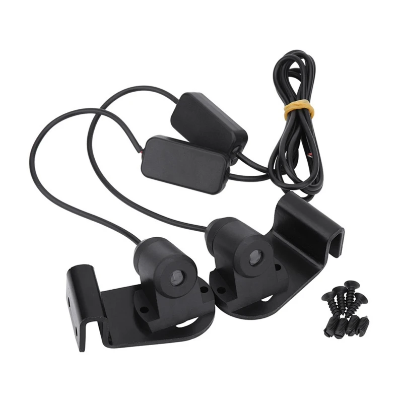 

2022 New 2 Pack LED Shadow Projector Wireless Universal Courtesy Lights Car Welcome Light Door Shadow Light Angel Wings Kit