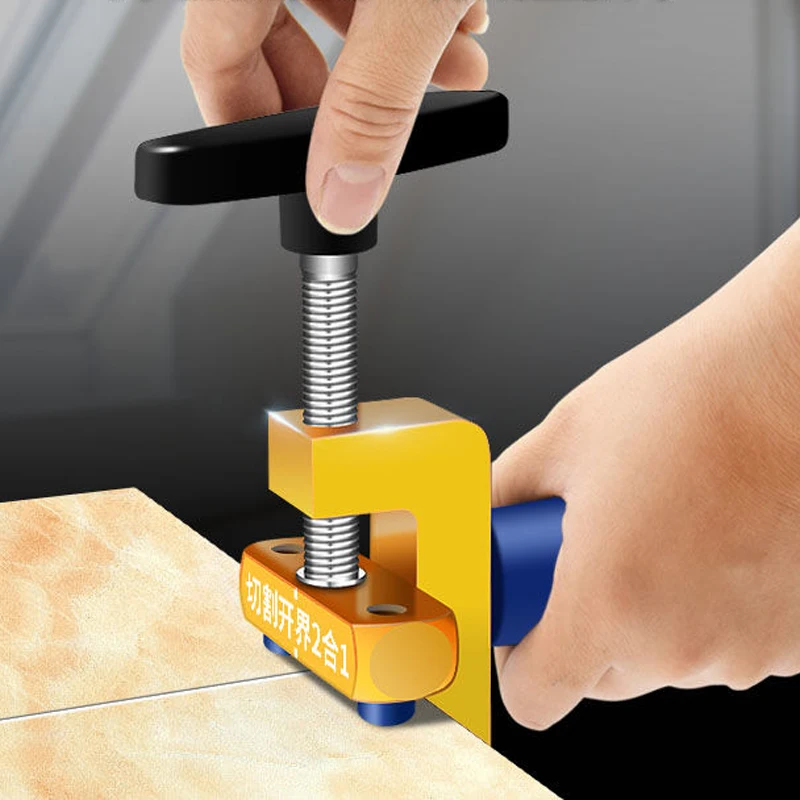 8 шт. Профессиональный легкий скользящий резак для стеклянной плитки 2 в 1