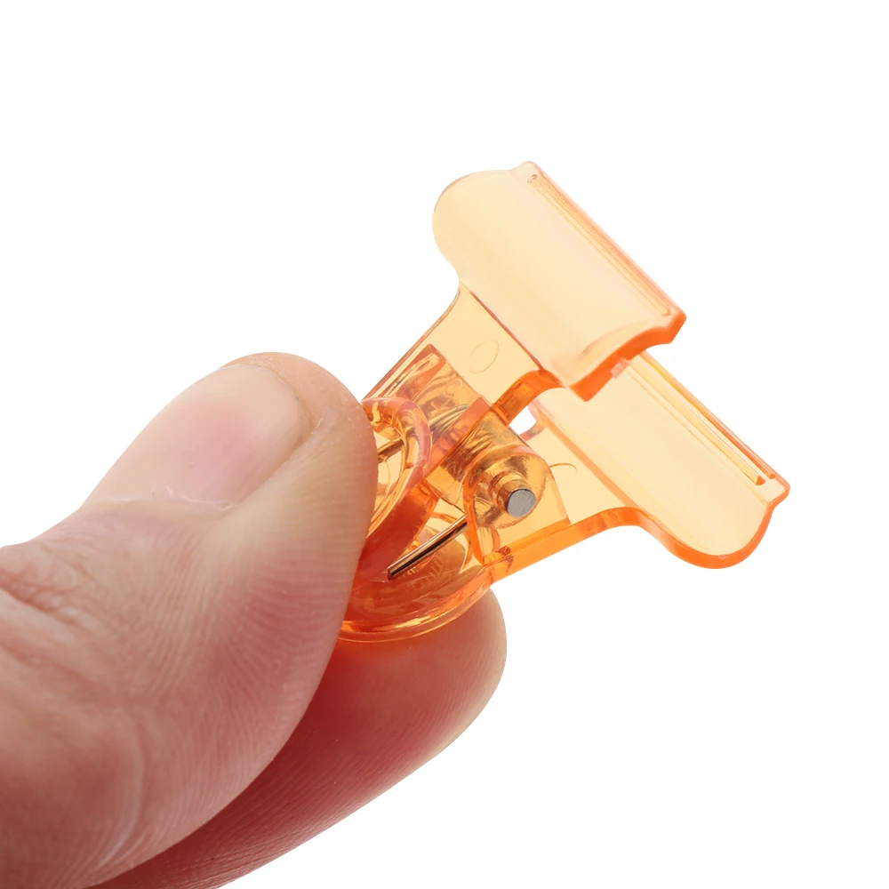 5Pcs Acrylic Plastic C Curve Nail Pinching Tips Clips Portable Nails Pinchers Gel Extension Shaped Tools DIY Art Accessorie | Красота и