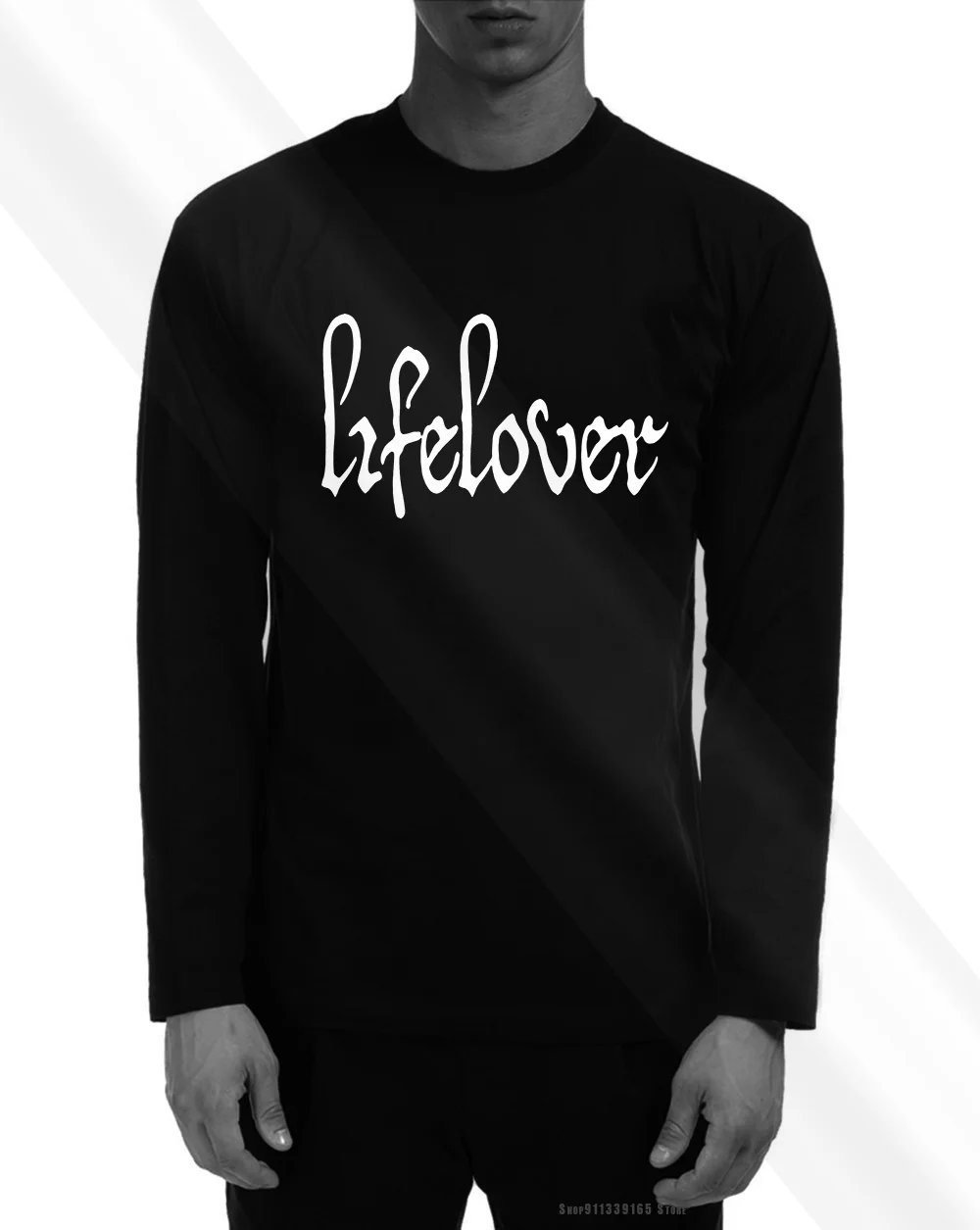 

Футболка с длинным рукавом с логотипом Lifelover