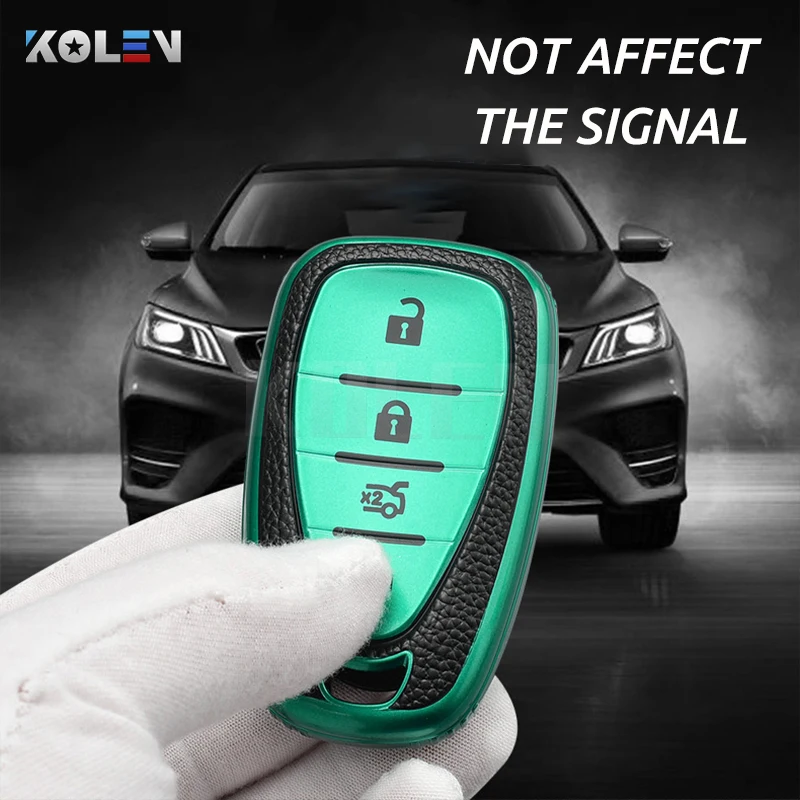 

Leahter TPU Car Remote Key Cover Case Shell For Chevrolet Malibu Cruze Equinox Camaro Spark Trax Bolt Protector Auto Accessories
