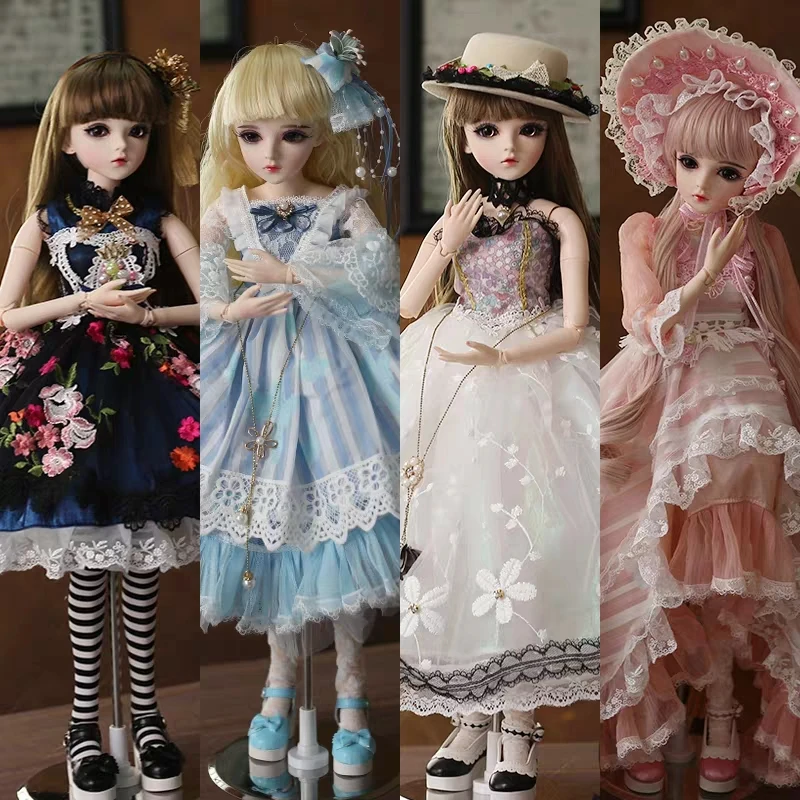 2 0 BJD кукла 1/3 60 см Высота Девочка Кукла Продажа включены платье и обувь|Куклы| |