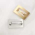 Модная металлическая заколка для волос ленивый ветер Геометрическая квадратная заколка для волос заколка для конского хвоста украшение для волос женские аксессуары для волос для девочек