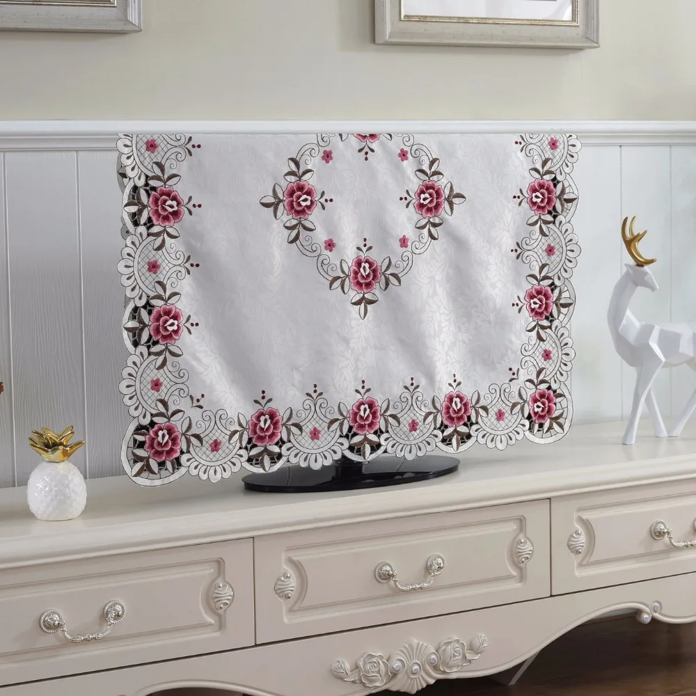 Новая скатерть с вышивкой Proud Rose квадратная для стола столовой наволочка 45*45