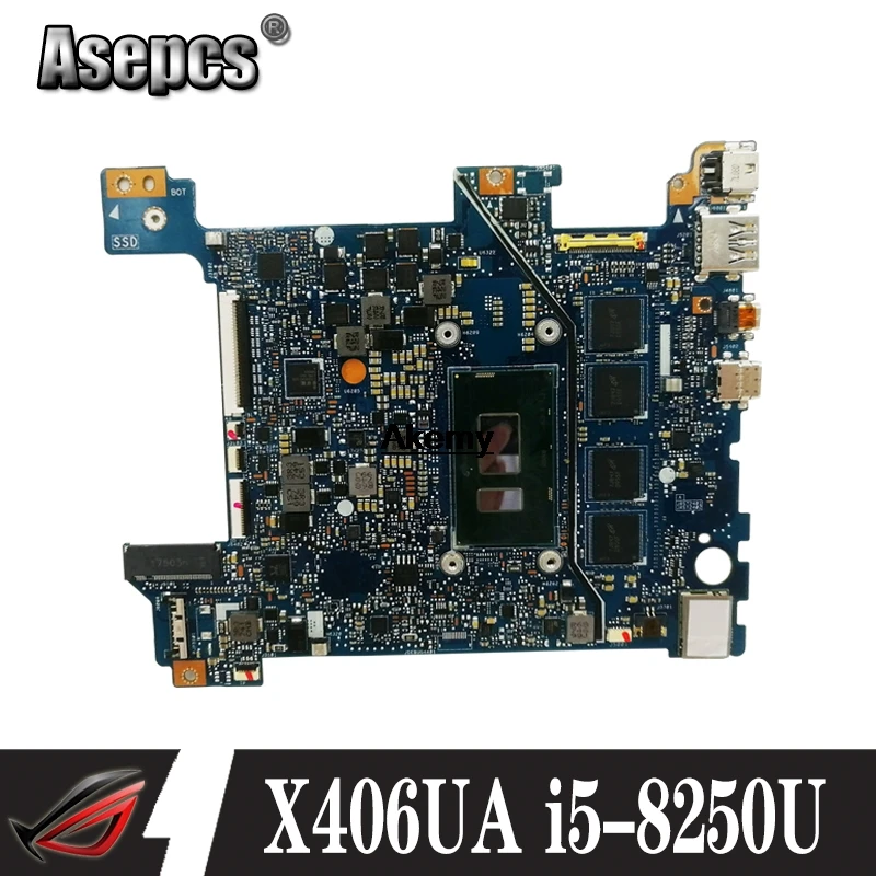 Материнская плата X406UA i5 8250U для For Asus X406UAR материнская ноутбука