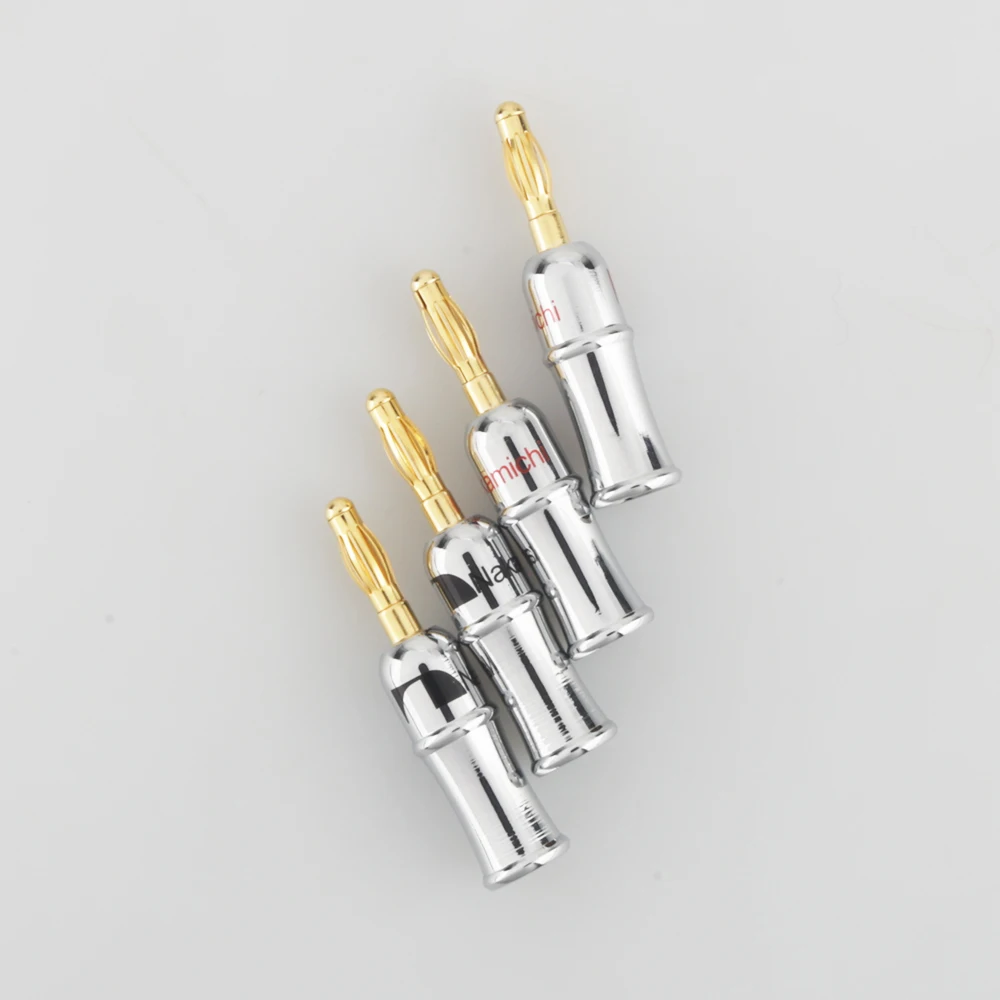 Позолоченный Банановый разъем Nakamichi 24 к 12 штук в партии|lot|lot lotlots plugs |