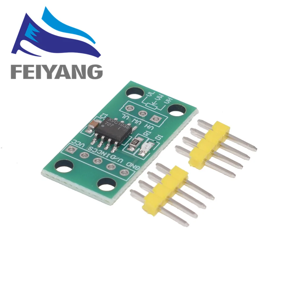 10 шт. X9C103S цифровой модуль платы потенциометра DC3V 5V для Arduino|Интегральные схемы| |