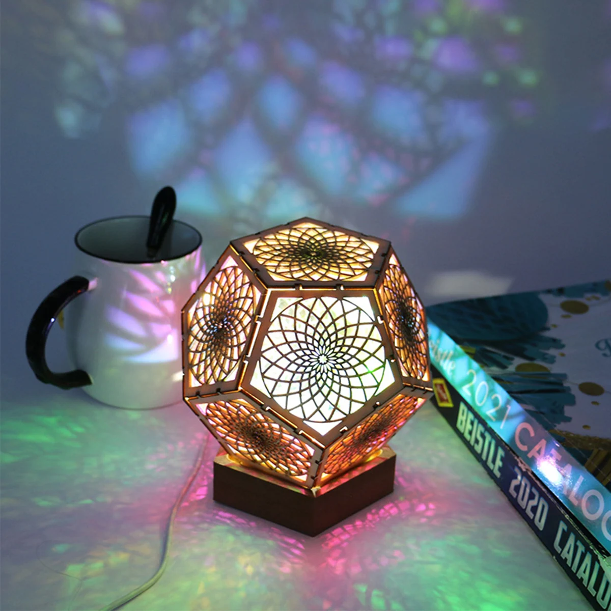

Polar Star Diamond Lamp LED Projection Bohemian Floor Light