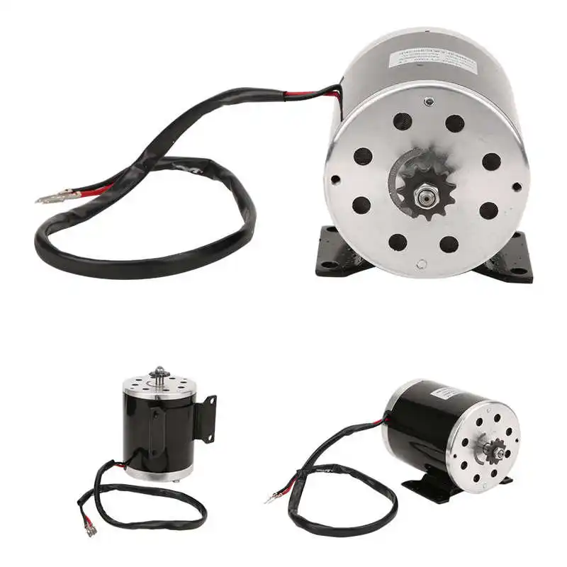 

12V DC 1pc Bicycle Motor 500W Metal High&#8209 Speed Brush Large Power Motor for Electric Vehicle Two/Four Wheels Scooter