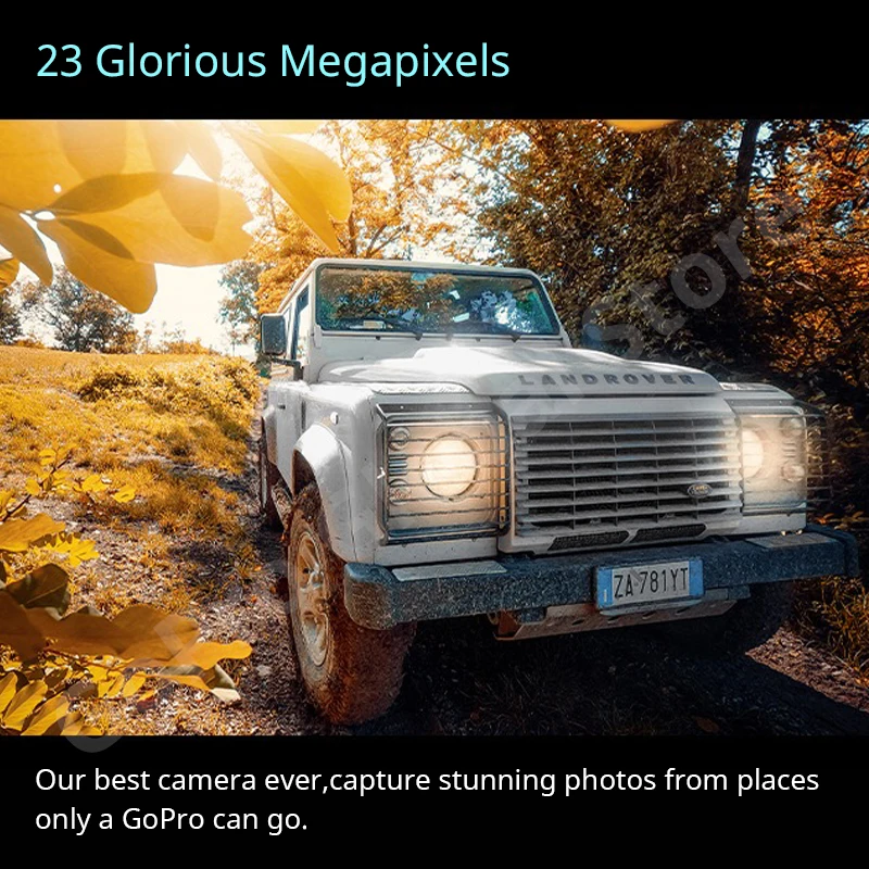 GoPro HERO 9 Black Underwater Action Camera 4K 5K with Color Front Screen Sports Cam 20MP Photos Live Streaming Go Pro | Электроника