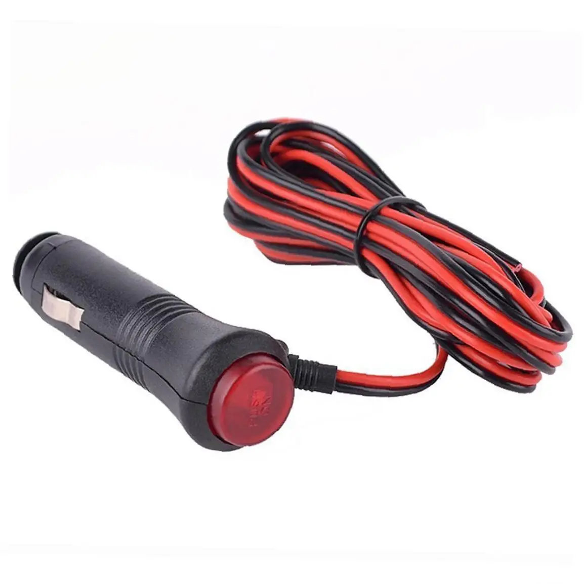 Универсальный Автомобиль Мотоцикл Грузовик сигареты светильник er Мощность переходник 1 5 m 12V 24V с