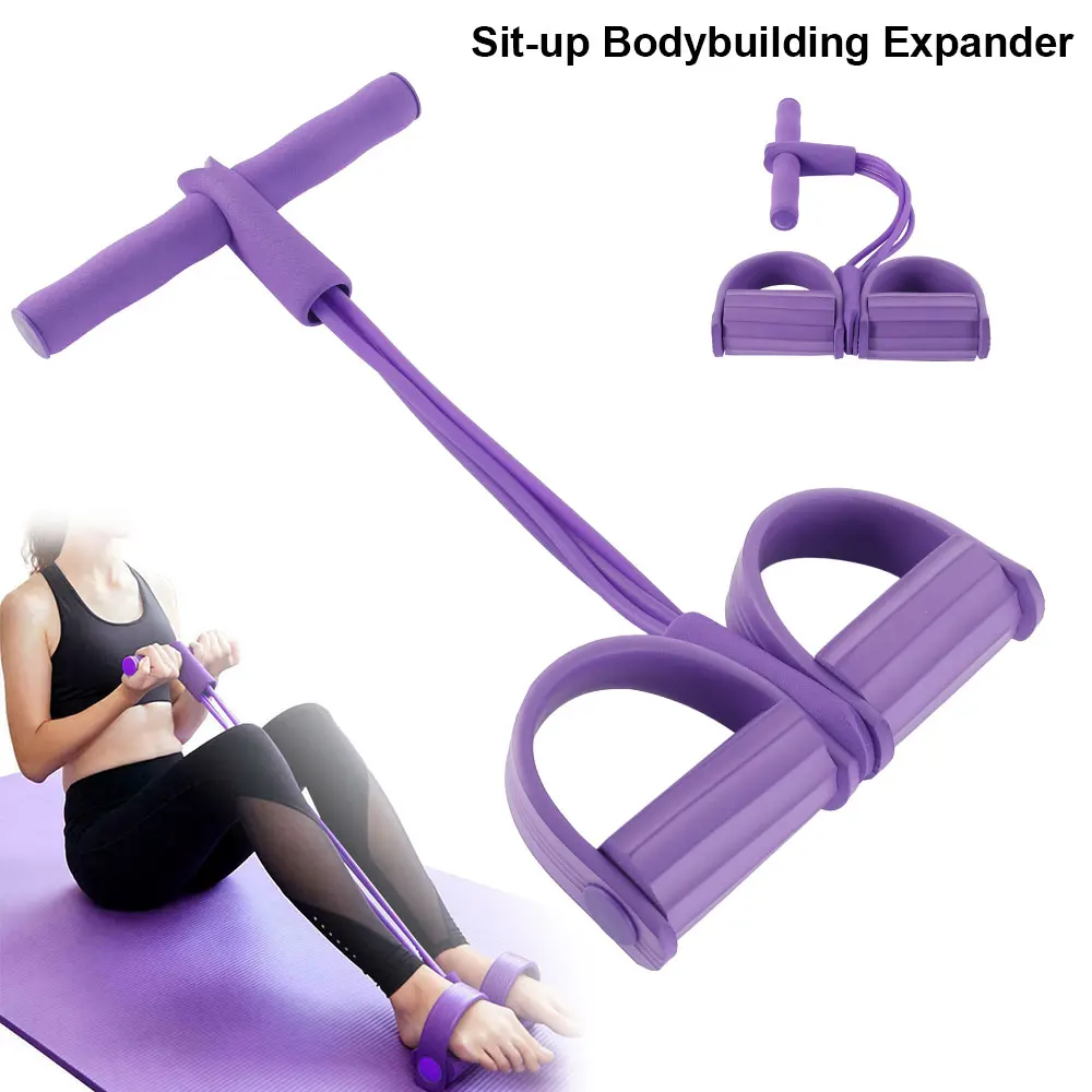 4 эластичные тянущиеся тяговые веревки лента сопротивления для домашнего