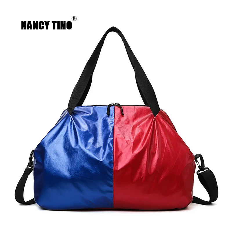 

NANCY TINO Training Gym Bags for Female Travel Mochila Sporttas Fitness Handbag Dry And Wet Yoga Mat Sac De Sport