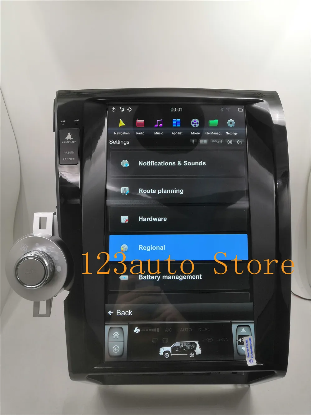 13,6 дюймов вертикальный Tesla стиль Android 8,1 авто без DVD gps навигация плеер Радио для Toyota tundra Sequoia 2007-2011 PX6