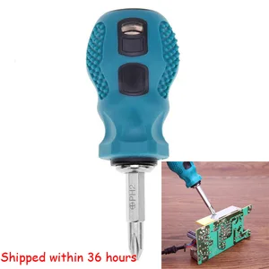 Отвертка двойного назначения, съемный ручной инструмент, Ремонтный инструмент из хромованадиевой стали, ручная отвертка 7 смдюйма