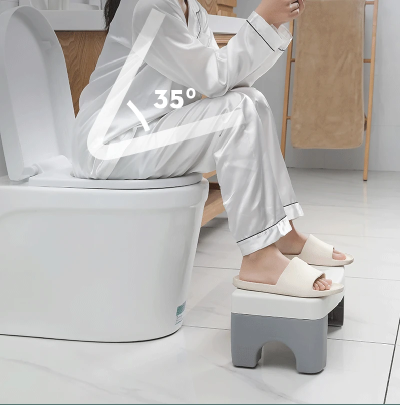 

Складной стул, нескользящий Туалет U-образной формы, утолщенный пластиковый стул для ног, антизапор, приседание, складные стулья для туалета