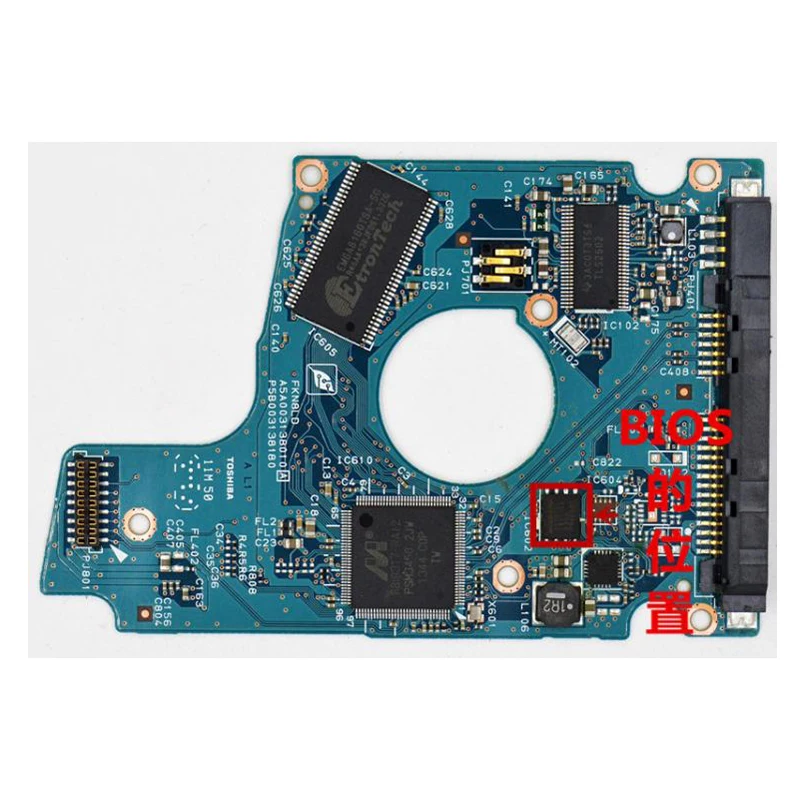 

hard drive PCB controller G003138A for Toshiba 2.5 inch SATA hdd data recovery hard drive repair MK5059GSX MQ01UBD100 MQ01ABD050