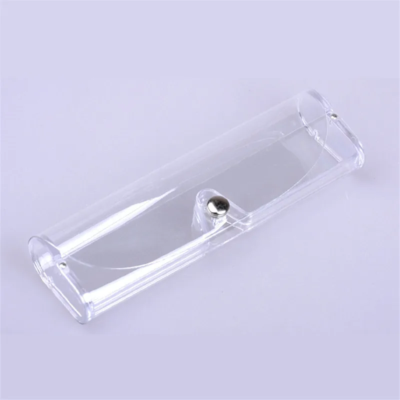 Прозрачный маленький Чехол для очков чтения женский и мужской футляр |