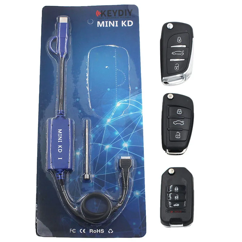 Синий Original KEYDIY Mini KD Remote Key Generator Remotes Support Android Mini KD Auto Key Programming KD Remote B11 B10 B07 B02 B12 - Цвет: Синий