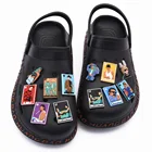 Новое поступление, знаменитости, Кроксы, подвески для обуви, популярный певец, ПВХ сабо, украшения для обуви, суперзвезда, для мужчин, женщин, детский браслет, аксессуары