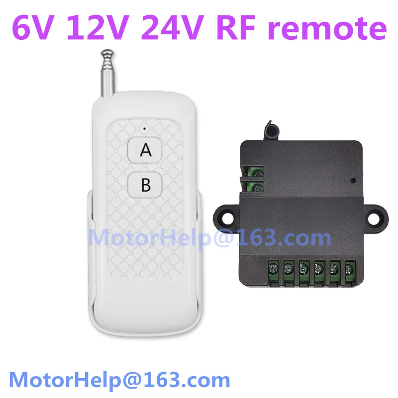 Линейный привод электродвигателя постоянного тока 6 в 12 В 24 Радиочастотный пульт