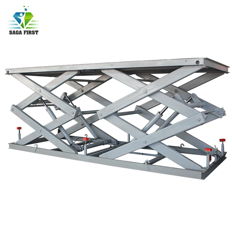 

High Quality SINOFIRST Mobile Scissor Hand Lift Table