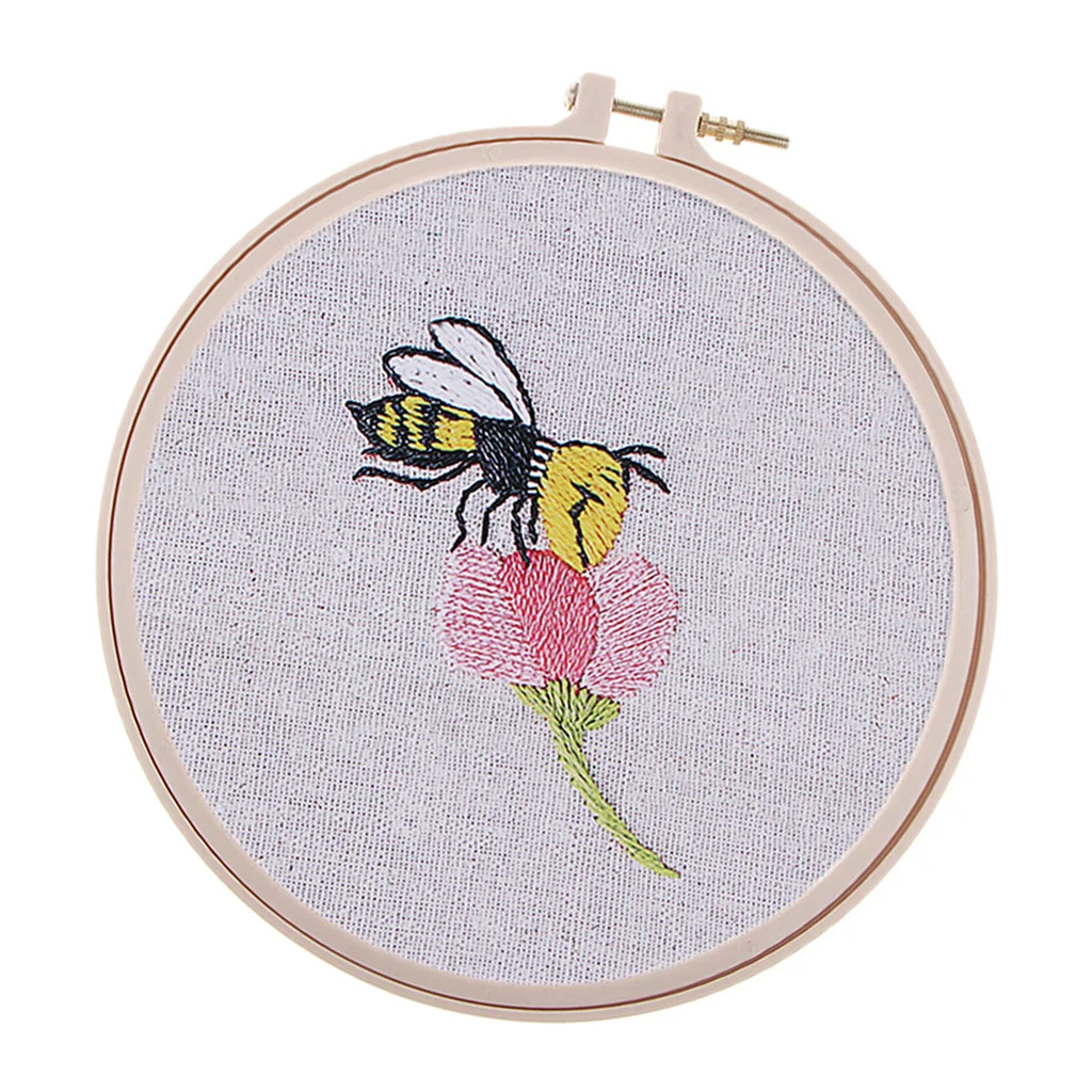 Набор для вышивки с предварительным принтом набор пробоотбора пчелиным цветком