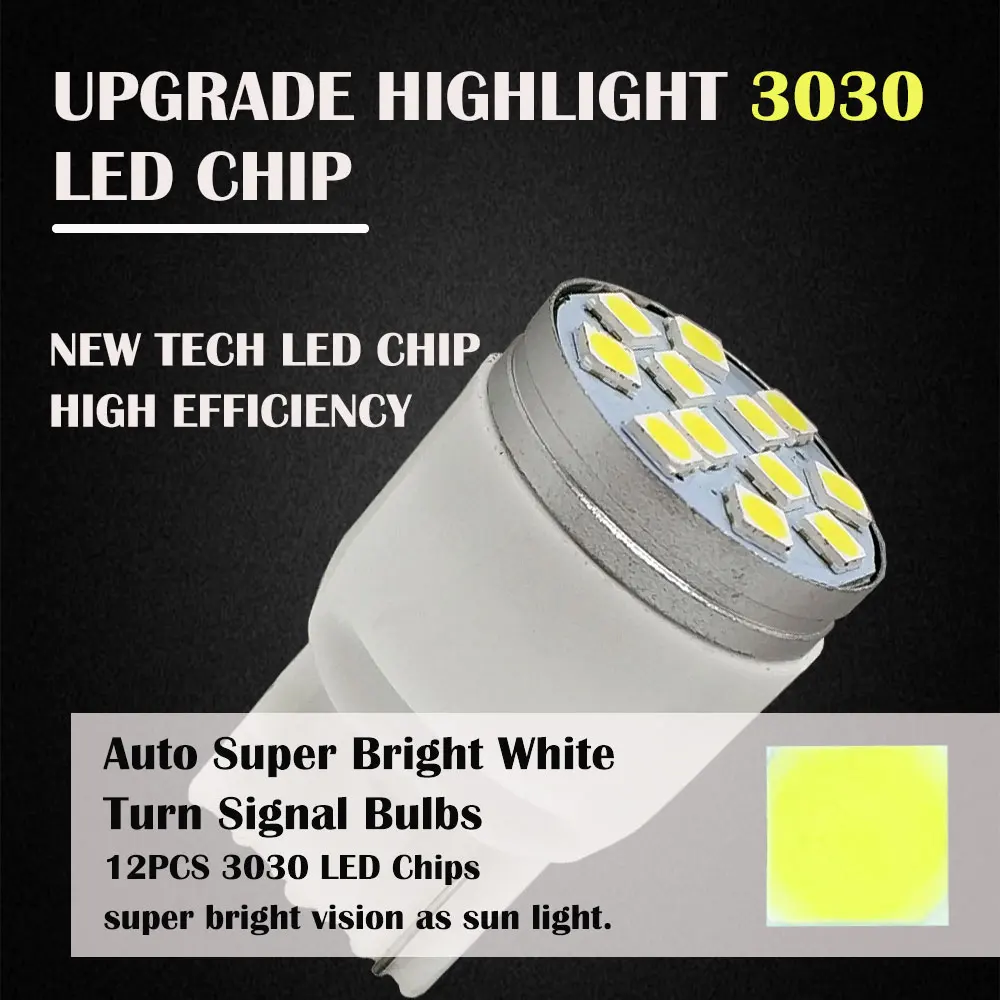 1 шт. T20 светодиодный 7440 7443 W21W W21/5W светодиодная лампа 12SMD 3030 автомобильная