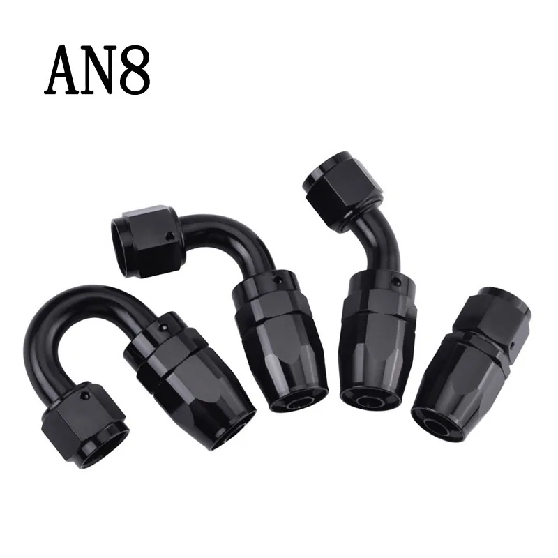 Этот холм 8 ан прямые Алюминий поворотный концевой фитинг шланга топливная линия