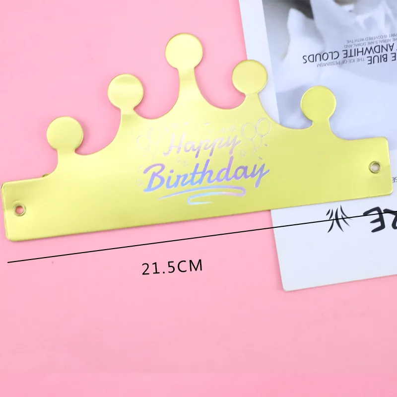 10 шт./лот шапка принцессы принца на день рождения головные уборы для вечеринки