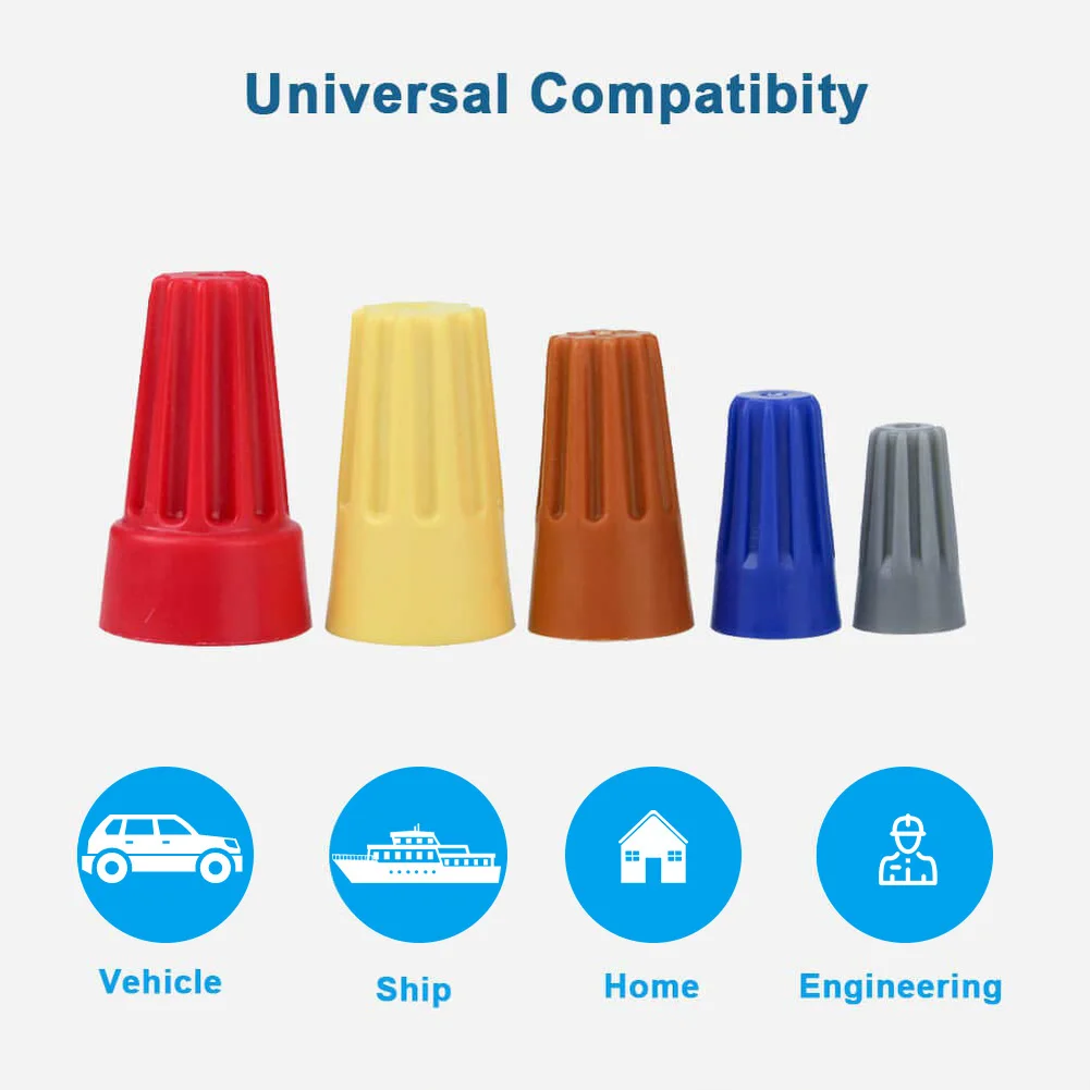 230 шт. практичное подключение электрического провода винтовой поворотный разъем