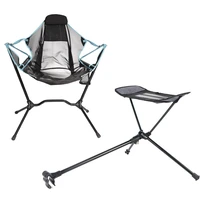 vip link for blue folding chair with footrest
