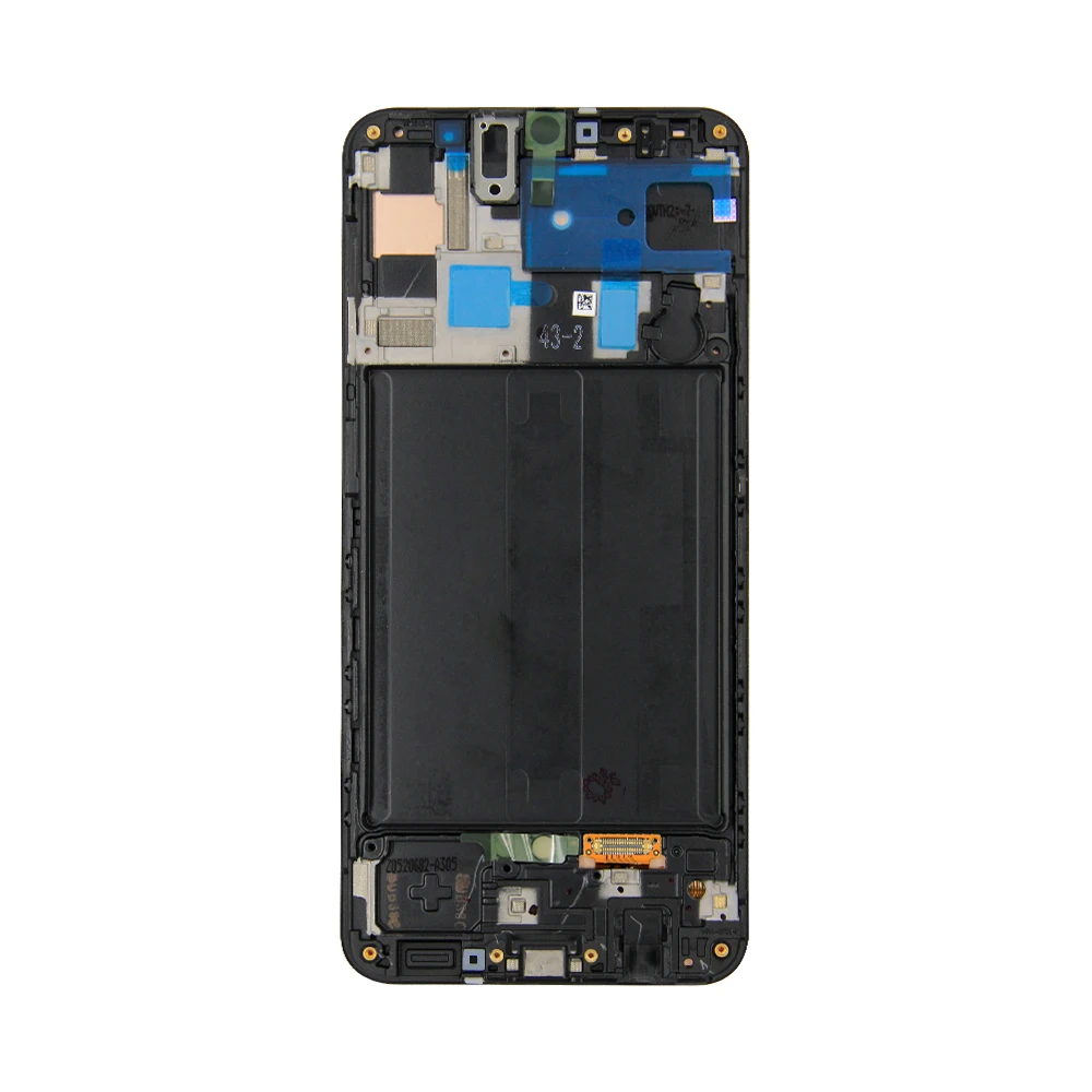 Для samsung Galaxy A50 A505 lcd A505DS A505F A505FD A505A lcd дисплей кодирующий преобразователь сенсорного экрана в сборе с рамкой