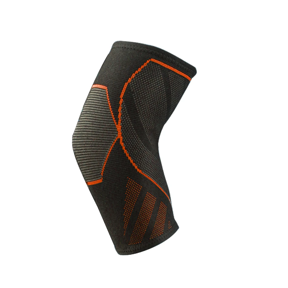 1 Piece Orange REXCHI 1 шт. утягивающий налокотник Поддержка колодки эластичный бандаж для мужчин Женский Баскетбол Волейбол Фитнес протектор рукава - Цвет: 1 Piece Orange